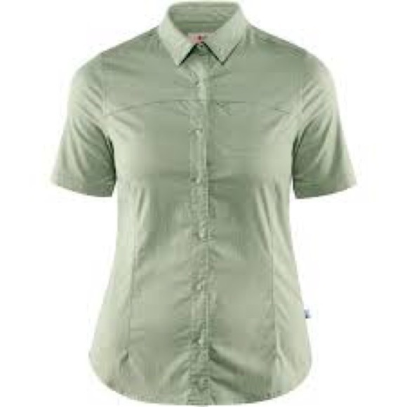 FJALLRAVEN | high coast women’s short sleeve stretch top | size xl - Picture 1 of 7